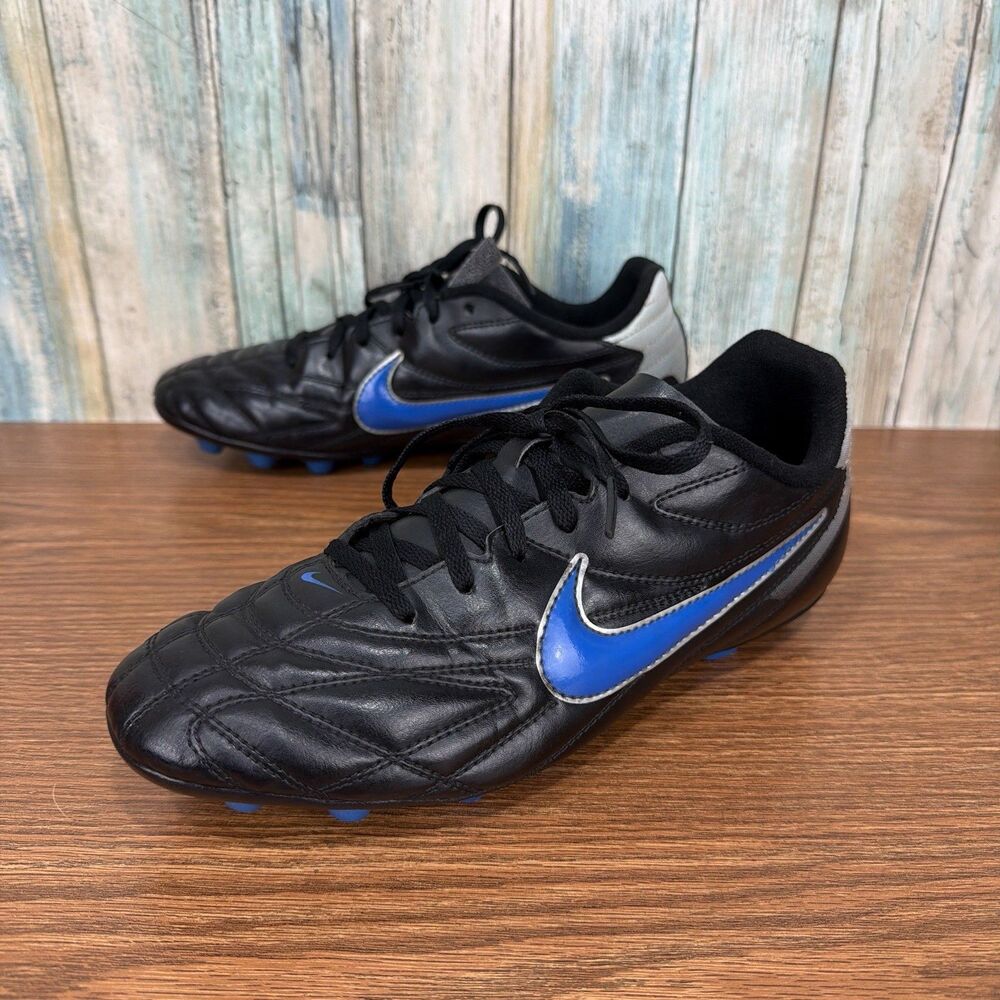 Nike Jr Premier III FG-R Youth Soccer Cleats Size 6Y Womens 7.5 Black 442126-040